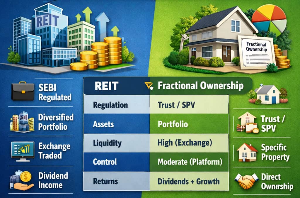 REIT vs Fractional Ownership: Which Is Better for Indian Investors in 2026?