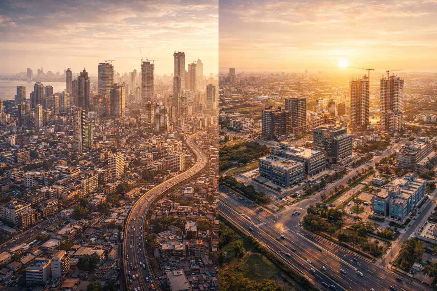 Real estate investment Tier 2 cities India showing emerging urban growth and new infrastructure development