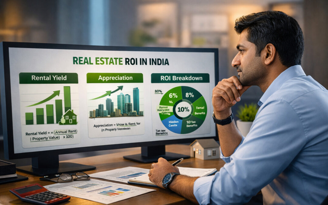Real Estate ROI in India Explained: How Smart Investors Calculate True Returns (2026 Guide)