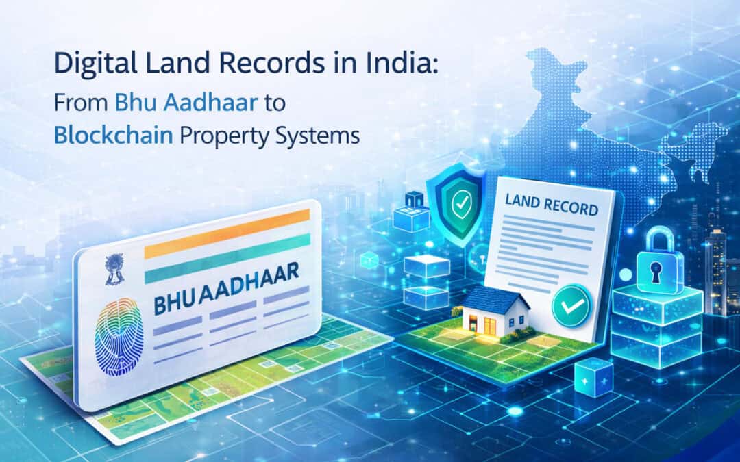 Digital Land Records in India: From Bhu Aadhaar to Blockchain Property Systems
