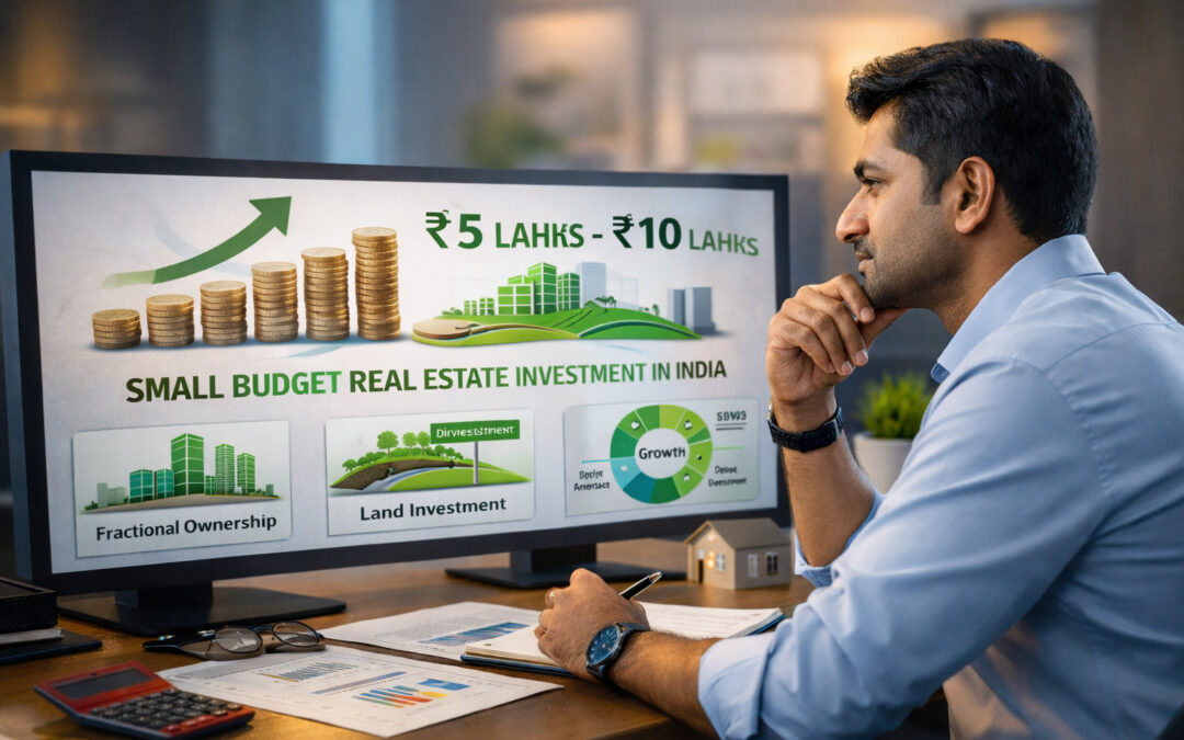 How to Invest ₹5–10 Lakhs in Real Estate in India