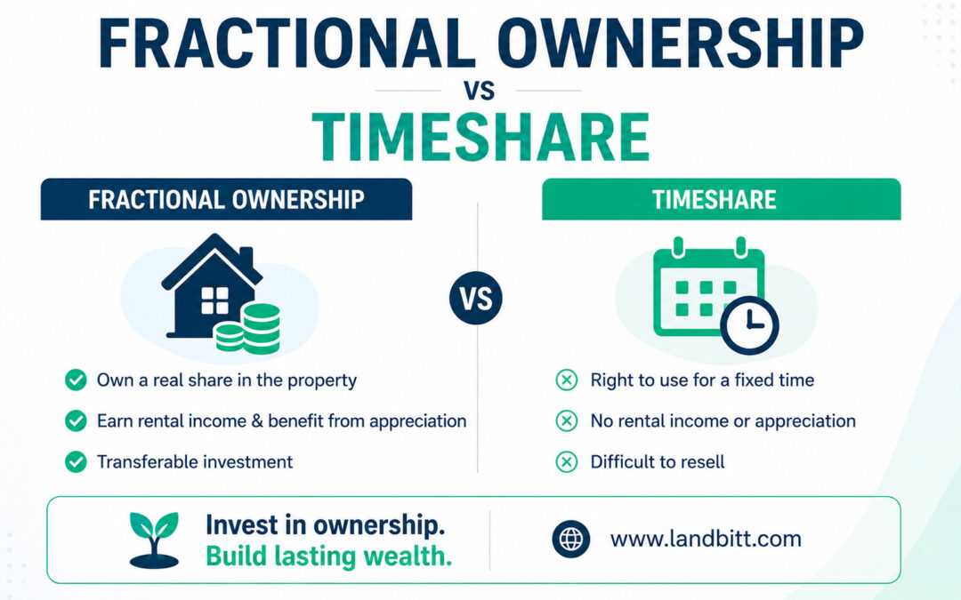 Fractional Ownership vs Timeshare: What’s the Real Difference?