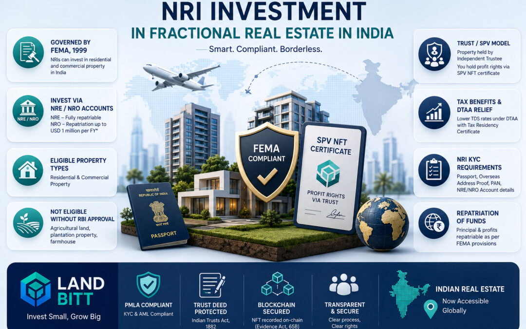 NRI Investment Guide: Fractional Real Estate in India for Non-Resident Indians